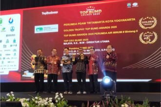 PDAM Kota Yogyakarta Raih Top BUMD Awards 2025
