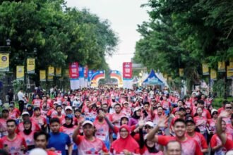 HUT ke 126 RS Bethesda di Ikuti 2126 Orang Event Fun Run Lintasi Sumbu Filosofi Yogyakarta