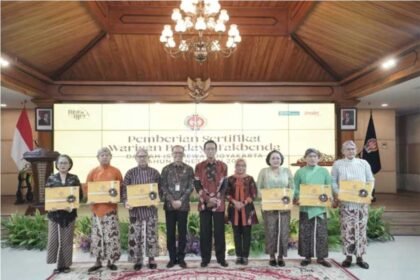 Warisan Budaya DIY Ditetapkan Jadi WBTb