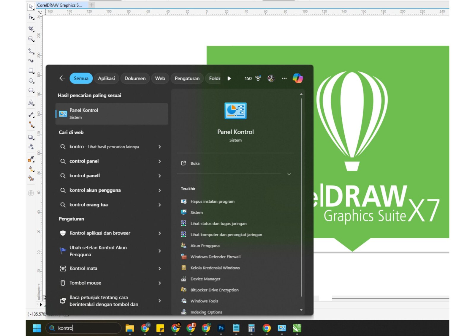 Cara Menampilkan Thumbnail CorelDraw X7