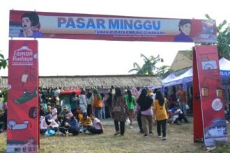 Pasar Minggu di Taman Budaya Embung Giwangan