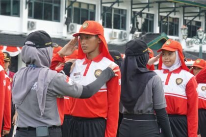 Perjuangan Latihan Calon Paskibraka Yogyakarta