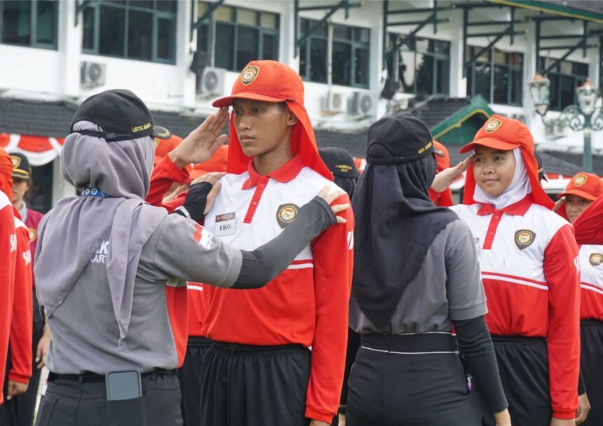 Perjuangan Latihan Calon Paskibraka Yogyakarta