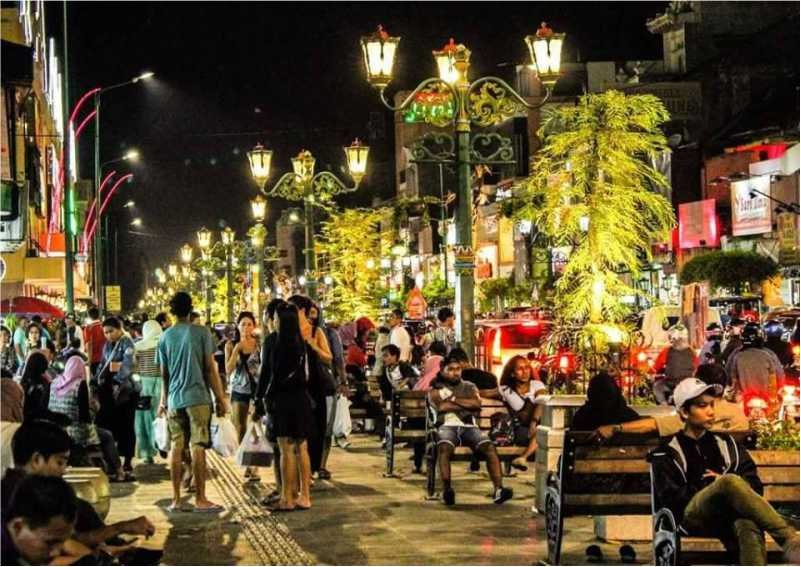 Kunjungan Malioboro Tembus 100 Ribu Orang per Hari