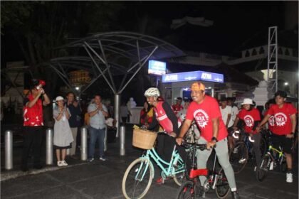 Kegiatan Gowes Malam Sambut Peserta Yogyakarta Criterium League 2026