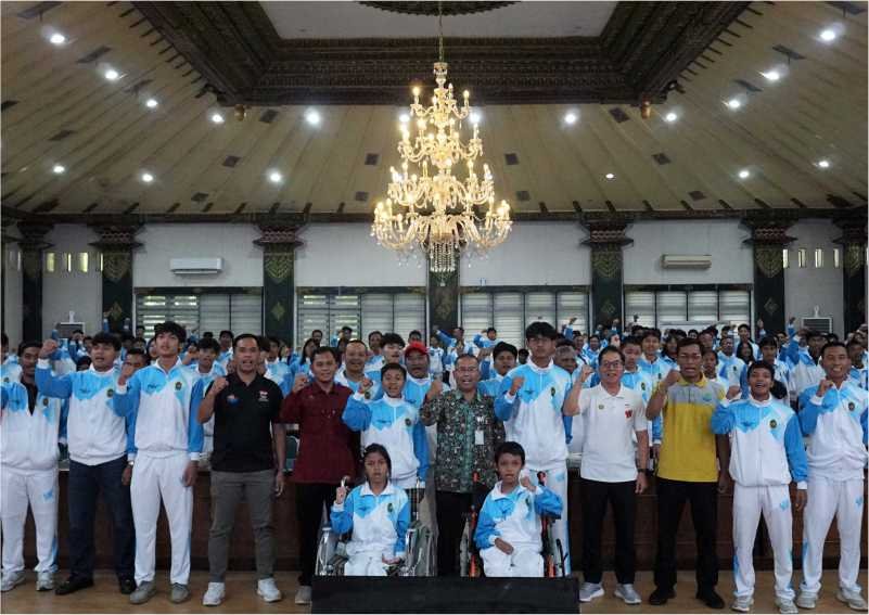 Pemkot Yogyakarta Lepas 506 Atlet POPDA dan PEPARDA DIY 2026, Target Pertahankan Juara Umum